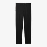 Spodnie garniturowe męskie slim fit – czarne