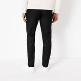 Spodnie garniturowe męskie slim fit – czarne