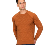 Sweter męski w kratę – wzór klasyczny