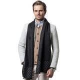 Szalik Cashmere Merino dla Mężczyzn Champs Élysées - Czarny