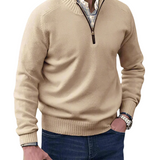 Sweter męski na zamek casual