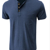 Bawełniany T-shirt męski casual