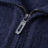 Sweter męski Gstaad z krótkim zamkiem
