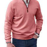 Sweter męski na zamek casual