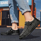 Oddychające buty męskie casual
