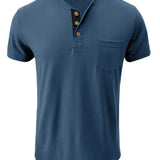 Bawełniany T-shirt męski casual