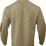 Elegancki sweter męski z guzikami