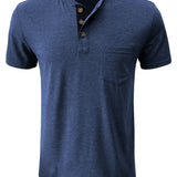Bawełniany T-shirt męski casual