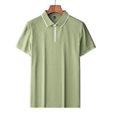 Elegancka bawełniana koszulka polo męska