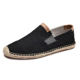 Eleganckie oddychające espadryle męskie