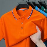 Letnia koszulka polo męska casual