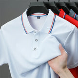 Letnia koszulka polo męska casual