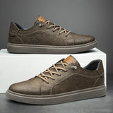 Sneakersy męskie w stylu Oxford