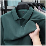 Bawełniana koszulka polo męska casual