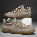 Skórzane sneakersy męskie casual