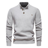 Sweter męski Konrad z guzikami