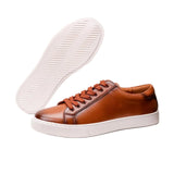 Skórzane sneakersy męskie na co dzień