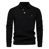 Sweter męski Konrad z guzikami