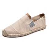 Eleganckie oddychające espadryle męskie