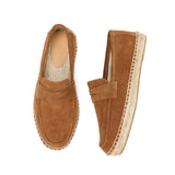 Zamszowe espadryle męskie