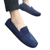 Zamszowe mokasyny męskie casual