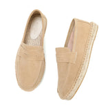 Zamszowe espadryle męskie