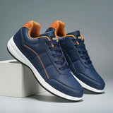 Stylowe skórzane sneakersy męskie
