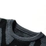 Elegancki sweter męski we wzory