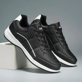 Stylowe skórzane sneakersy męskie