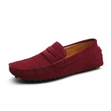 Zamszowe mokasyny męskie casual