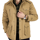 Elegancka męska pikowana kurtka bomber