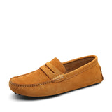 Zamszowe mokasyny męskie casual
