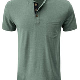 Bawełniany T-shirt męski casual
