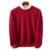Elegancki ciepły sweter męski