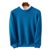 Elegancki ciepły sweter męski