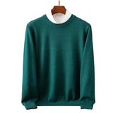 Elegancki ciepły sweter męski