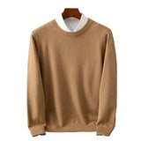 Elegancki ciepły sweter męski