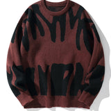 Elegancki sweter męski we wzory